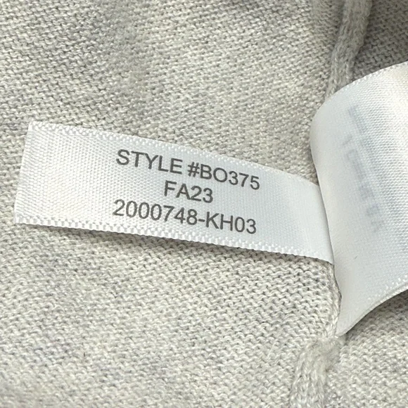 J. Crew Factory - Classic Sweater Shell Tank Top Light Grey- 100% Cotton XL -EUC - Picture 3 of 9